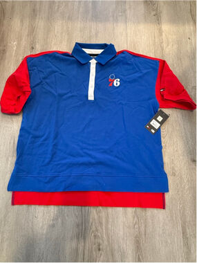 Men's Tommy Jeans Polo L NBA Philadelphia 76ers